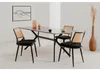CALICOSY - Lot de 4 chaises avec cannage naturel et Voir les images du produit 10