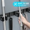 Nástěnný držák na smeták, nástěnný držák na nářadí, držák Náhled obrázku produktu 3