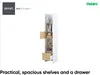 MEBLINI Schrank für Schrankbett Bed Concept - Hochschrank Produktbild-Vorschau 4