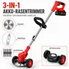 Akku-Rasentrimmer 21V mit 2 Akkus & Ladegerät, 3-in-1, Produktbild-Vorschau 1