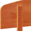 vidaXL Kopfteil Wachsbraun 120 cm Massivholz Kiefer Produktbild-Vorschau 6