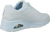 A side view of a light blue Skechers sneaker. Produktbild-Vorschau