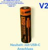Manker 14500 V2 Li-Ionen Akku mit 920 mAh geschützt USB-C Produktbild-Vorschau 1