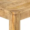 vidaXL Konsolentisch 110x35x76 cm Raues Mangoholz Produktbild-Vorschau 3