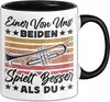 Trompete Tasse Geschenk Spruch Für Trompeten-Spieler Einer Produktbild-Vorschau 1