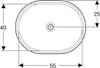 Geberit Geberit Unterbau-WT VariForm elliptisch 550x400mm o Produktbild-Vorschau 4