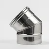 RVS rookgasbocht 45° 130 mm, enkelwandig – Kamininox Productafbeelding-voorbeeld 4
