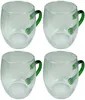 Novaliv 4x Weinseidel mit grünem Henkel 250 ml Weinglas Produktbild-Vorschau 1