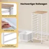 Carrello portaoggetti COSTWAY con 10 cassetti impilabili e Anteprima dell’immagine prodotto 5