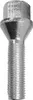 20x bullone ruota M12x1.25 collare conico 60° argento 40 mm Anteprima dell’immagine prodotto 4