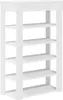 vidaXL Portascarpe bianco 60x30x98 cm Materiale a base di Anteprima dell’immagine prodotto 6