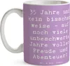 Mr. & Mrs. Panda Trinkbecher Spruch 35. Geburtstag - Produktbild-Vorschau 3