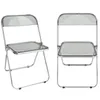 Klappstuhl 2er Set Lounge-Sessel Besuchersstuhl Produktbild-Vorschau 1