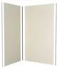 LOT de 2 Panneaux Muraux Aluminium IVOIRE 90+120x210 cm Voir les images du produit 1