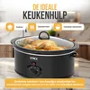 Strex Slowcooker 6.5L - Uitneembare Keramische Binnenpan - Productafbeelding-voorbeeld 7