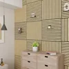 3D akustický nástěnný panel, sada 12 ks „Vang“ s rovnými Náhled obrázku produktu 1