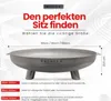 MOODZ Feuerschale 60 cm - Feuerschalen für den Garten - Produktbild-Vorschau 2
