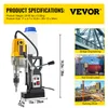 VEVOR 1100 W Magnetická vŕtačka Magnetická vŕtačka 12000 N Náhľad obrázku produktu 7