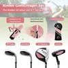 COSTWAY 4-dielna detská sada golfových palíc, pravoruká Náhľad obrázku produktu 7
