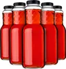 KADAX Glasflaschen 1L, Schwarz 20 Stück, Saftflaschen mit Produktbild-Vorschau 1