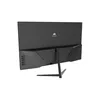 The back of a black gaming monitor on a white background. Produktbild-Vorschau