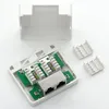 deleyCON CAT 6a Netzwerkdose 2x RJ45 Buchse FTP 10 Gbit, 5 Produktbild-Vorschau 5