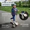 HUDORA Tri-Scooter – Ivoor – met LED-wielen – driewieler Productafbeelding-voorbeeld 2