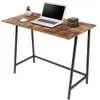Bureau Computertisch 100x50x75 cm MDF Antik-Look Industriedesign
