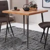 Esszimmertisch LODI 80x76x80 cm Massivholz Akazie / Metall Produktbild-Vorschau 7