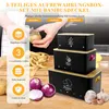 Aufbewahrungsbox Kartoffel Aufbewahrungsbox Vorratsdose 3er Produktbild-Vorschau 8
