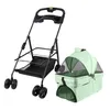 2 in 1 Hundewagen,Hundebuggy bis 15 kg mit abnehmbarem Produktbild-Vorschau 5