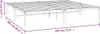 A line drawing of a bed frame with dimensions indicated. Podgląd zdjęcia produktu