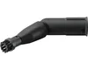 A black steam cleaner brush attachment shown from the side against a white background. Anteprima dell’immagine prodotto