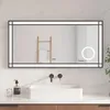 Badspiegel mit LED Beleuchtung 120x60cm Kaltweiß Licht Produktbild-Vorschau 1