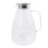 Glaskaraffe 2,5L mit 6 Gläsern 500ml Wasserkrug Saftkrug Produktbild-Vorschau 7