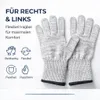1 Paar Schnittschutzhandschuhe Unisex Gr. 10 Schnittfest EN Produktbild-Vorschau 3