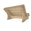 Holzliege Waldsofa Wellenliege Relaxliege "Sigi" Produktbild-Vorschau 4