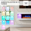 Elektrokamin BALDERIA Lumina - Wandkamin - Weiss Produktbild-Vorschau 4
