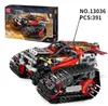 Mould King Mini Tank RC Track Stunt Car Rot Remote Produktbild-Vorschau 3