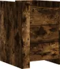 vidaXL Nachttisch Räuchereiche 45x50x65 cm Holzwerkstoff Produktbild-Vorschau 2