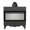 Kamineinsatz aus Stahl KRATKI LUCY 16 kW Ø 200 mit Türfeder Produktbild-Vorschau 2