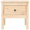 The Living Store Beistelltisch 50x50x49 cm Massivholz Produktbild-Vorschau 5