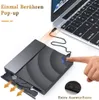 External DVD Drive, Portable Type-C Slim CD DVD RW Burner Produktbild-Vorschau 2