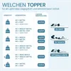 Hochwertiger Topper 200x200cm 5cm hoch - Matratzentopper Produktbild-Vorschau 7