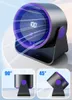 Stolní ventilátor, USB ventilátor s možností dobíjení, malý Náhled obrázku produktu 2