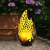 2er Set LED Solarleuchte, Lotusblume, Flammen Design Produktbild-Vorschau 4