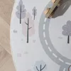 Volero - Auto Spielteppich Rund - Rocky Ride Weiß - Ø 160 Produktbild-Vorschau 6