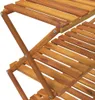 Scaffale pieghevole a 3 ripiani marrone 70x31x63 cm in Anteprima dell’immagine prodotto 11