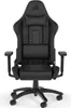 TC100 Relaxed Gaming-Stuhl, Kunstleder, Schwarz Produktbild-Vorschau 1