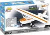 The image shows the packaging of a Cobi Cessna 172 Skyhawk building block set, featuring a detailed image of the assembled model. Náhľad obrázku produktu